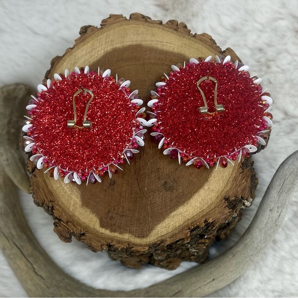 Beaded Native Earrings - Picture 2 of 5